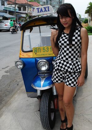 Réel, Asiatiques, Amateur, Thaï, Dehors, Habillé