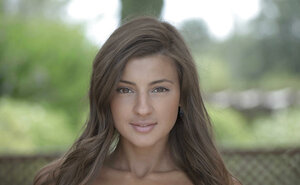 Teenager, Brünett, Unter freiem Himmel, Babe