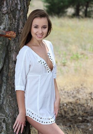 Jeunettes, Déshabillement, Européennes, Dehors, Habillé