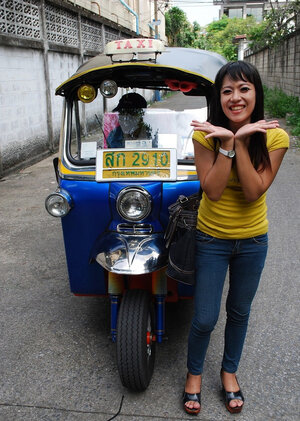 Milf, Asiatiques, Brunettes, Thaï, Dehors, Habillé