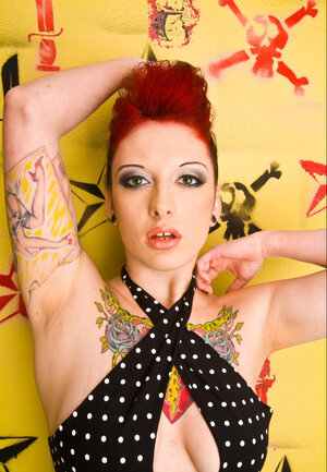 Amateur, Rothaarige, Tattoo