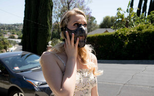 Mia Malkova is happy to admire all things BDSM in this one