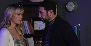 The major part of the time, she wears clothes that don't attract attention