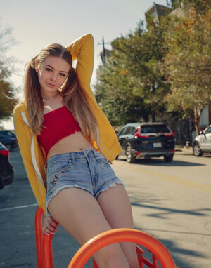 Giovanissime, Shorts, All’aperto, Coperta