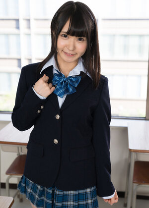 Nice-looking Japanese teen strips down to fondle her perky breasts