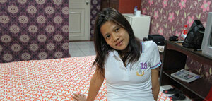Maricel is drenched and plus she needs a large purple pole deep inside her too