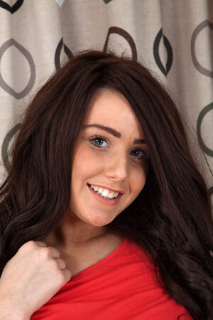 Bodacious legal teen gets rid of her clothes to flaunt her wet holes