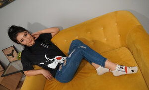 Europee, Brune, Jeans, Coperta