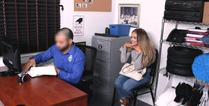 Pornostar, Bionde, Jeans, Ufficio, Coperta