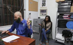 Ragazze Nere, Jeans, Ufficio, Coperta