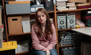 Novias, Pantalón vaquero, Oficina, Vestida