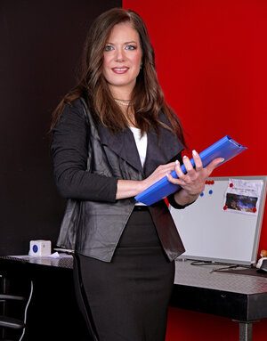 MILF, Novias, Oficina, Vestida, Secretaria