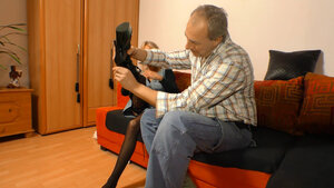 Europee, Bionde, Autoreggenti, Tacchi Alti, Nonna