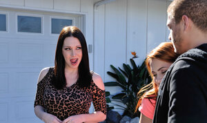 MILF, Brune, All’aperto, Trio, Coperta