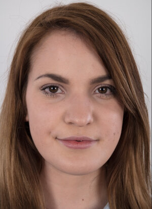 She has a signature boring office style that makes her sexy