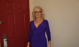 Bionde, Occhiali, Mature, Coperta