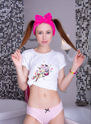 Naked Girl In Bathroom