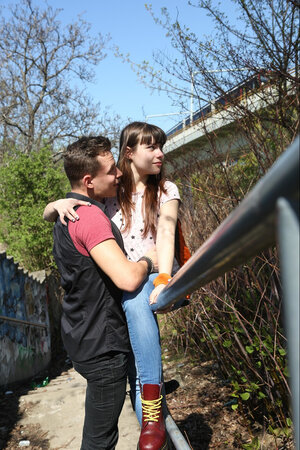 Naked Girls Outdoors