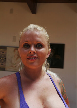 MILF, Blond, Tattoo