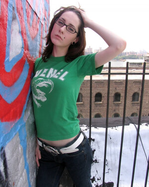 All’aperto, Occhiali, Jeans, Coperta