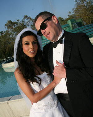 Lou Charmelle has an intercourse a black man in front of her cuckold husband