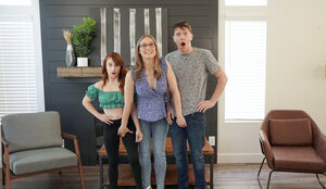 Bess Tit with her familiars Ophelia Kaan, Penelope Kay and besides Samantha Lexi in a compilation