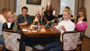 Rubias, Fiesta, Pantalón Vaquero, Vestida