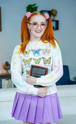 Cherry Fae dominated and plus boned deep on sofa by Peter Green