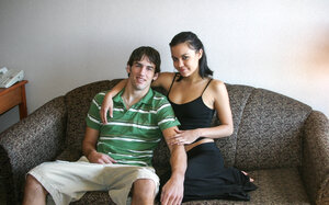 College students Ruby Knox and besides Matt swap bj before intercourse