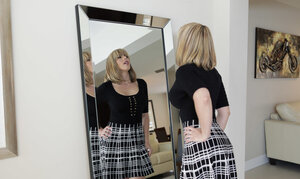 MILF, Blondes, Jupe, Habillé