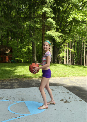 Teenager, Amateur, Blond, Sportlich, Unter Freiem Himmel