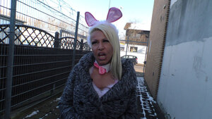 Amateur, Blond, Unter Freiem Himmel, Bekleidet